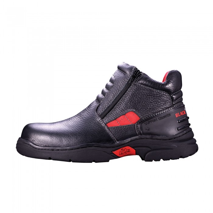 Men Series Mid Cut With Double Zip Safety Shoes BH2993